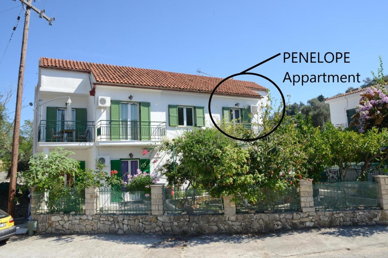 Penelope - Loggos Apartments Longos  Luaran gambar